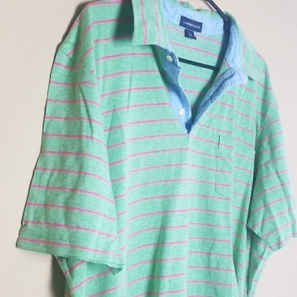 Lands' End Striped Polo - Host Pick! - Picture 4 of 8